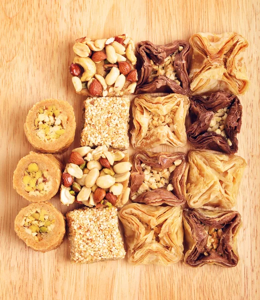 Oriental dulce Baklava — Foto de Stock