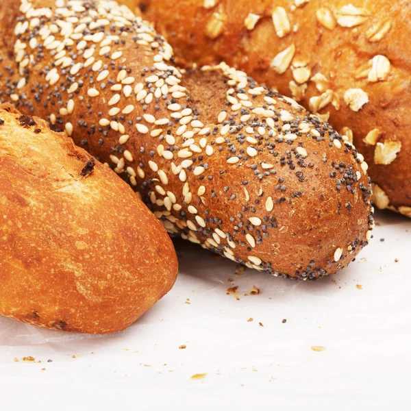 Verschillende soorten brood — Stockfoto