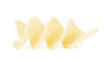 Çiğ beyaz Spiral makarna