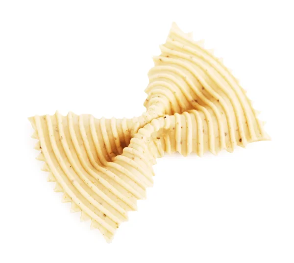Rauwe witte vlinderdas Pasta — Stockfoto