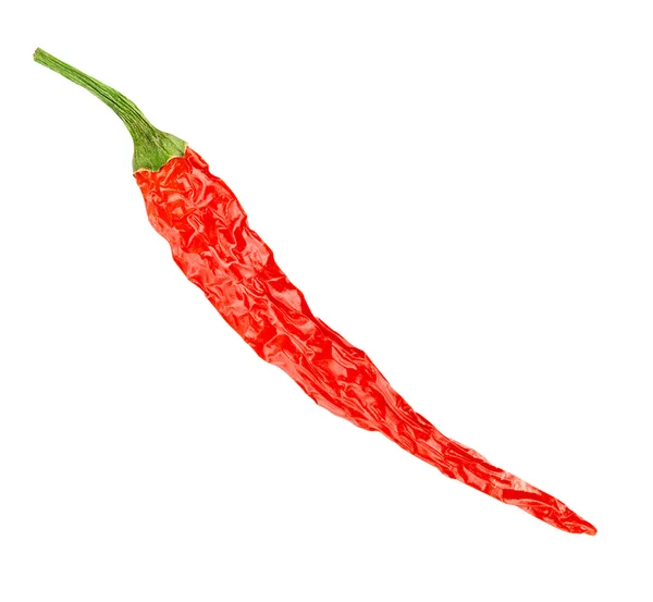 Αποξηραμένη κόκκινη καυτερή πιπεριά — Φωτογραφία Αρχείου