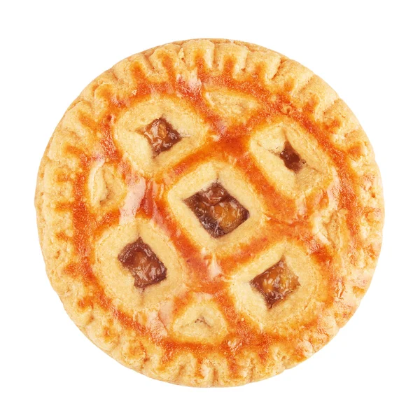 Miękkie Cookie z Apple wklej — Zdjęcie stockowe