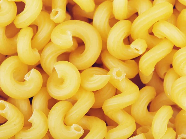 Raw Spiral Pipe Pasta — Stock Photo, Image