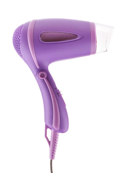 Violet Hair Dryer — Stock Photo, Image