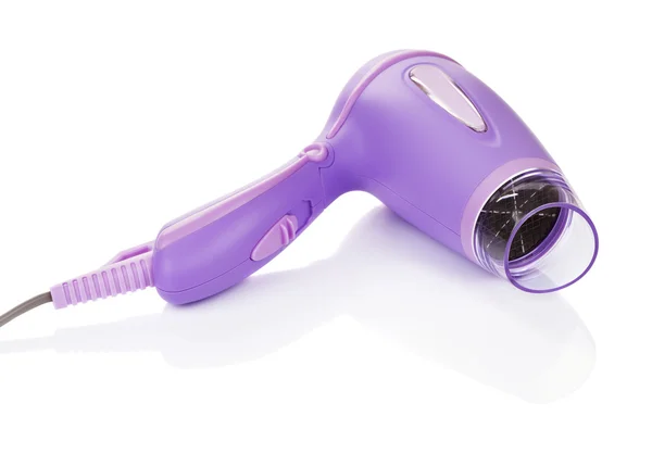 Violet Hair Dryer — Stock Photo, Image