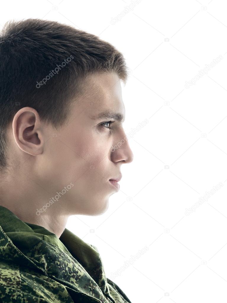 Military Man Portrait