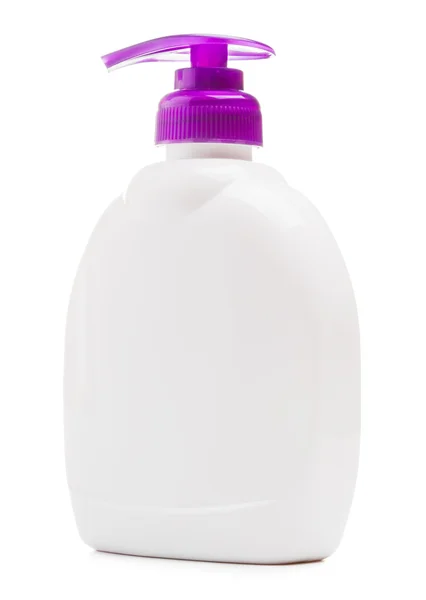 Fles van vloeibare zeep — Stockfoto