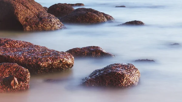 Rocks in the Surf — Stock Photo, Image