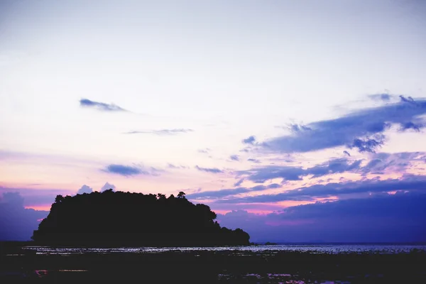 Andaman zee bij nacht — Stockfoto