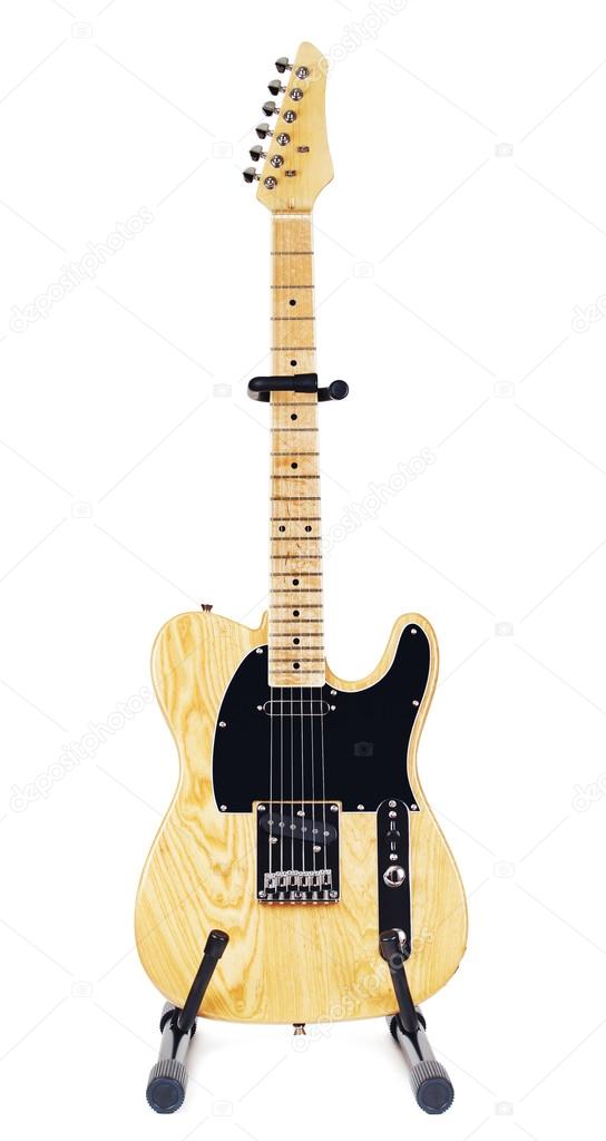 Electric Guitar On Stand