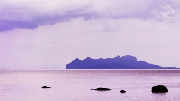 Morze Andamańskie zmierzch — Zdjęcie stockowe