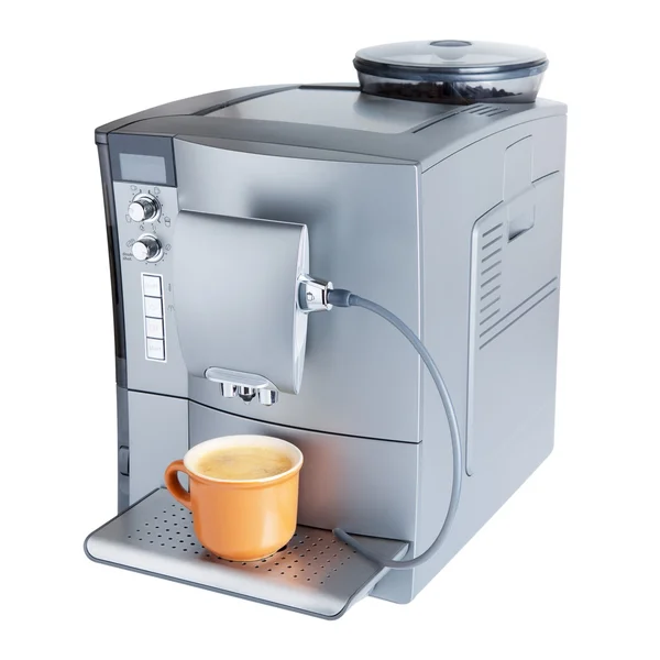 Máquina de café com copo — Fotografia de Stock
