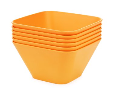 Turuncu bambu kase seti