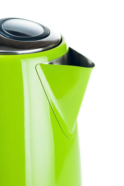 Green Electric Kettle — Stock Photo, Image