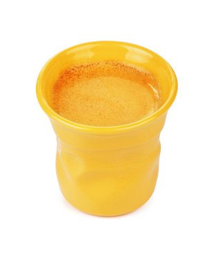 Espresso fincan kahve ile