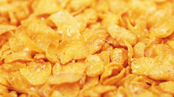 Кукурудзяні пластівці з медом та горіхами — стокове фото