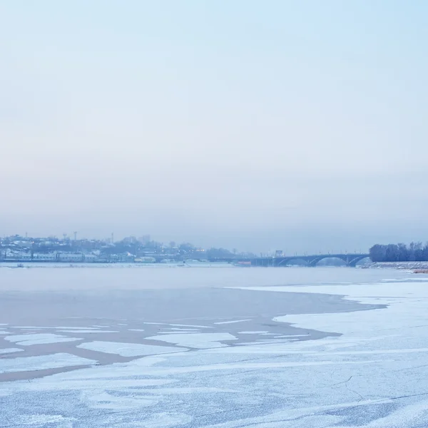 Иркутск зимой — стоковое фото