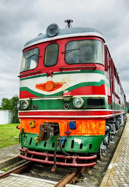 ヴィンテージ電気機関車 — ストック写真