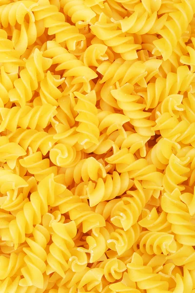 Pastas en espiral cruda — Foto de Stock