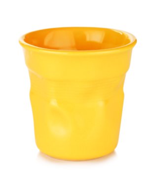 Sarı espresso fincan