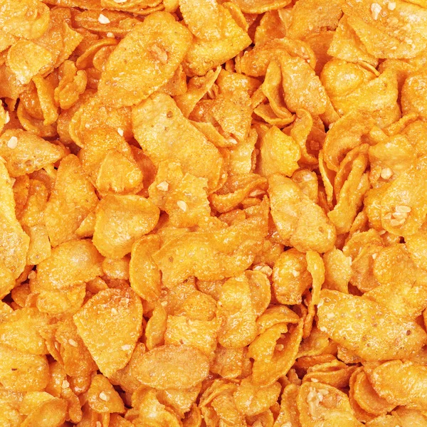 Cornflakes met honing en noten — Stockfoto