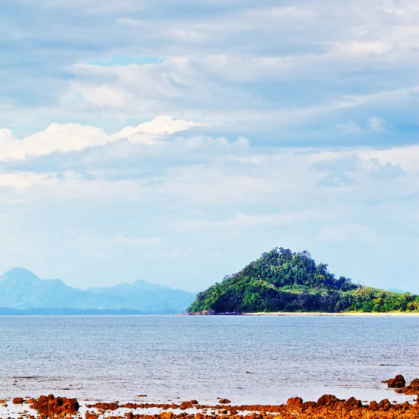 Andaman Zee kust — Stockfoto