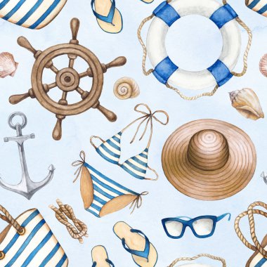 Suluboya deniz desen