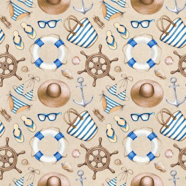 Suluboya deniz desen