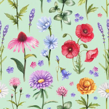 yabani çiçek deseni