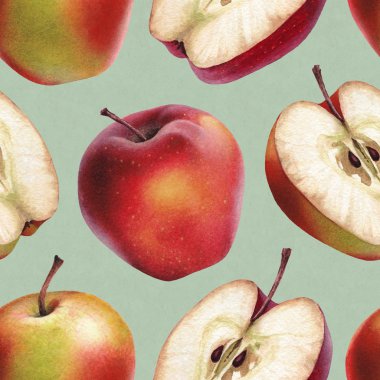 elma desen arka plan 