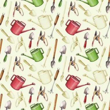 Bahçe aletleri desen