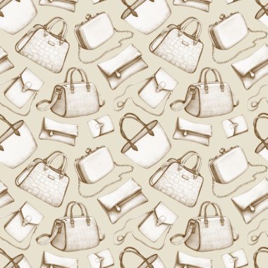 Çanta seamless modeli