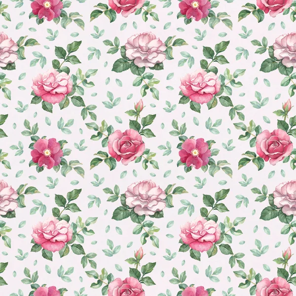 Background roses pattern wallpaper Wallpaper vintage rose pattern on navy background — Stock