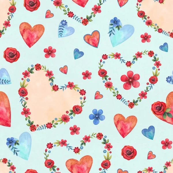 Valentine pattern — Stock Photo, Image