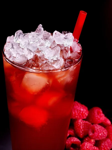 Red cocktail on dark — Stock Photo, Image