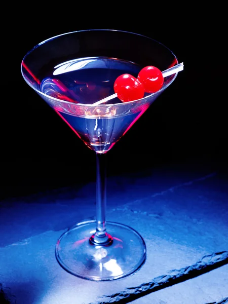 Cocktail met Cherry bessen — Stockfoto