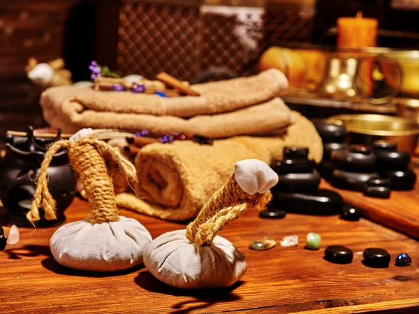 Terme Ayurvediche nature morte — Foto Stock