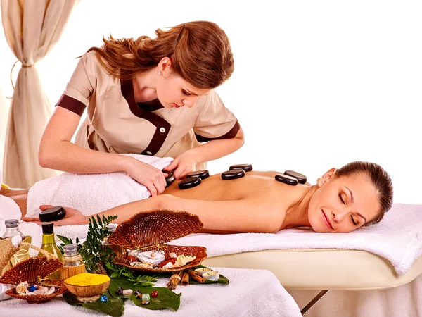 Donna ottenere spa ultima terapia — Foto Stock