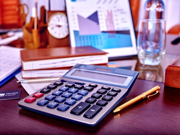 Bodegón de negocios en la mesa — Foto de Stock