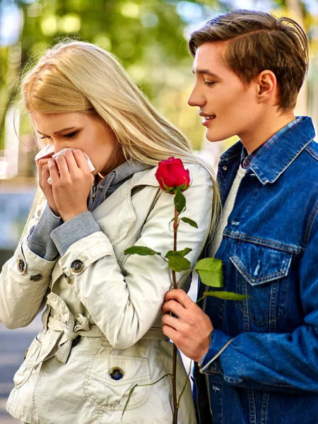 Betrayal and forgiveness couple — Stock Photo, Image