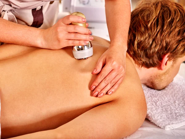 Man receiving electroporation therapy — Stock Photo, Image