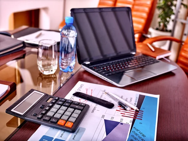 Business still life  on table in office. — Stock Photo, Image