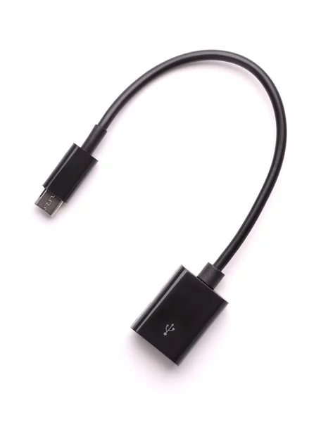 Usb Otg 电缆 免版税图库图片