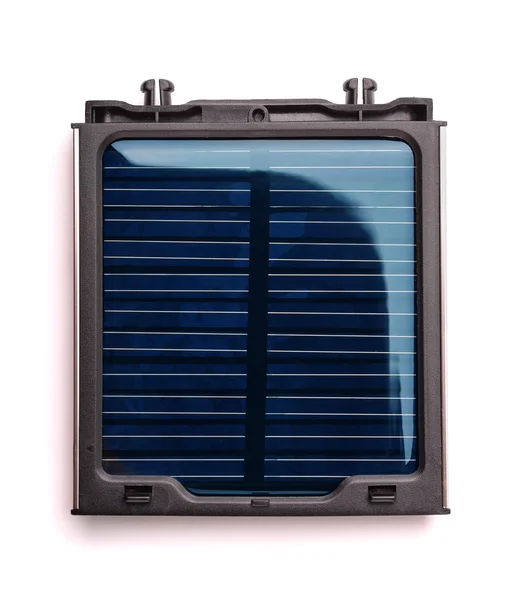 Painel solar isolado — Fotografia de Stock