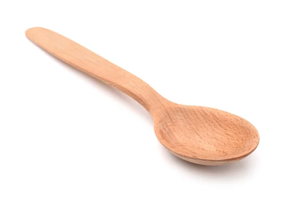 Empty wood spoon — Stock Photo, Image