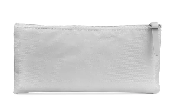 Grey pencil case — Stock Photo, Image