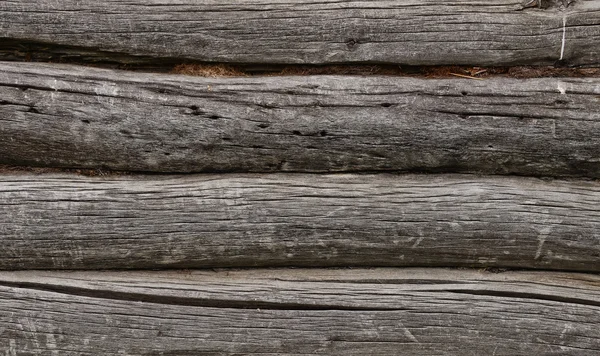 Old log wall — Stock Photo, Image