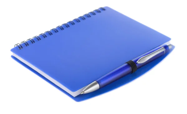 Notebook and pen — Stock Photo, Image