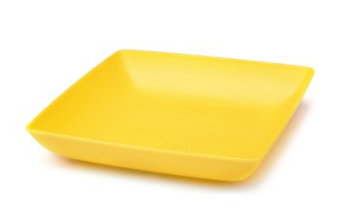 Square plastic plate clipart