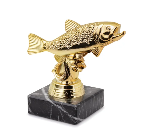 Forel vissen trofee — Stockfoto